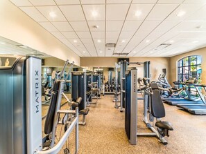 Fitnessbereich