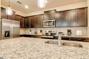 Townhome, Multiple Beds, Pool Access, Pool View (16037BWW-SVH) | Private kitchen - Family-friendly Townhouse w/ Private Pool & Game Room (Clermont)