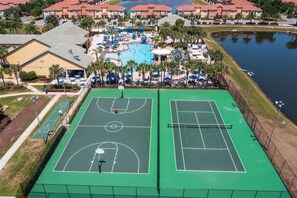 Sports court - Private Pool Townhouse Near Disney Parks - Family Friendly (Kissimmee)