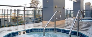 Outdoor spa tub - Family‑Friendly 2BR Presidential Suite near Downtown Disney® District (Anaheim)