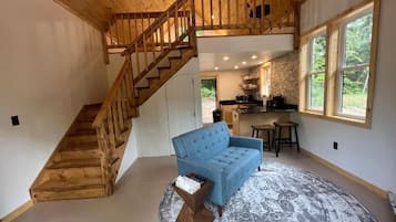 Baita Luxury, 1 letto king, patio | Interni