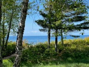 Family Cabin, Multiple Beds, Lake View | Terrace/patio