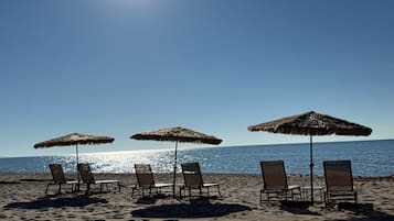Private beach