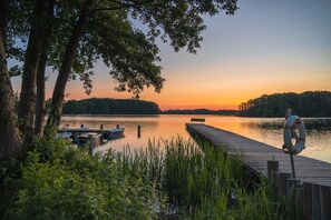 House | View from property - Ferienhaus Nordwind mit Sauna am Dummer See (Dümmer)