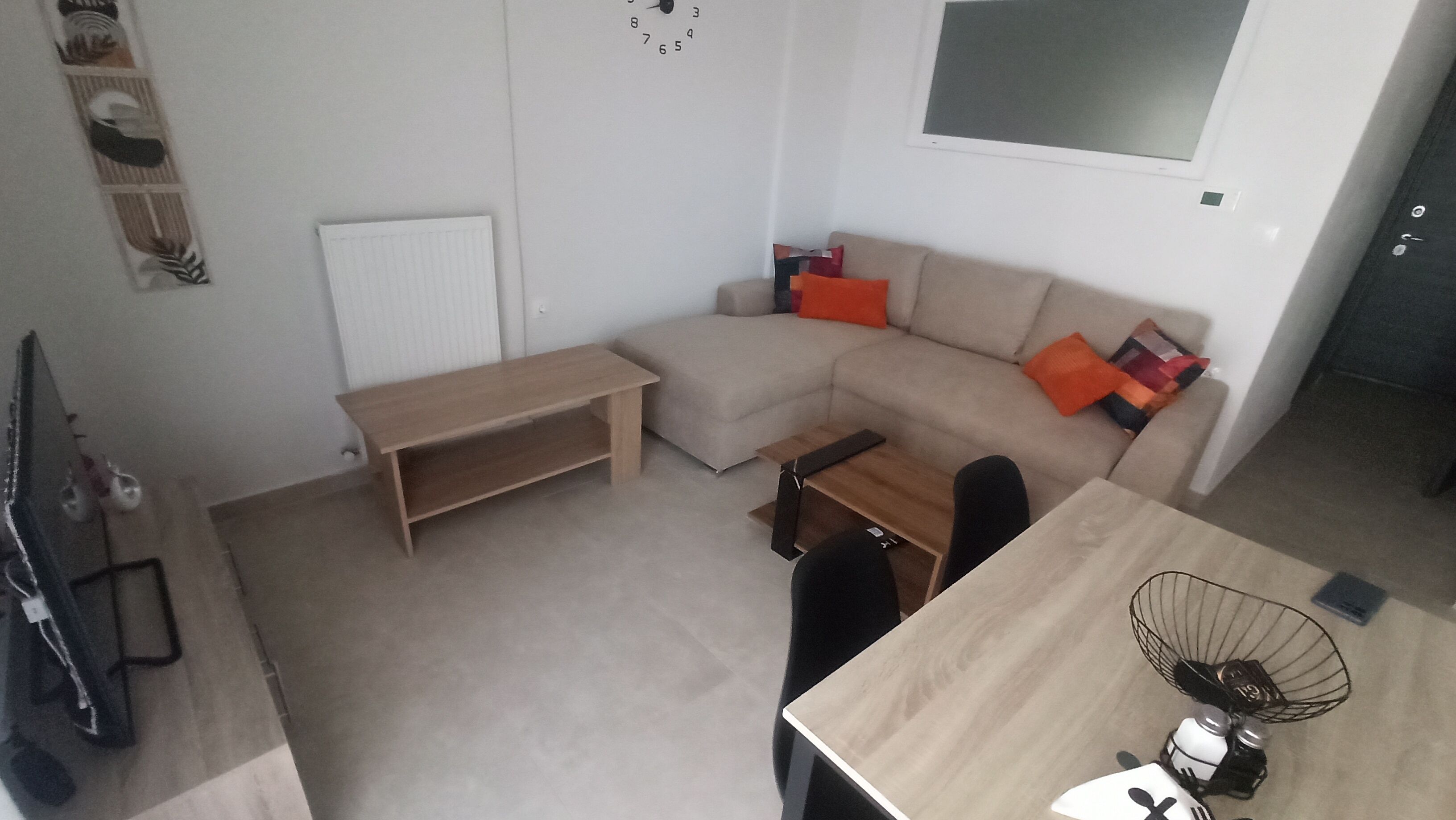 42m² 1 Bedroom Apartment With Ac And Fully Equiped Kitchen In Alexandroupoli. - Çanakkale