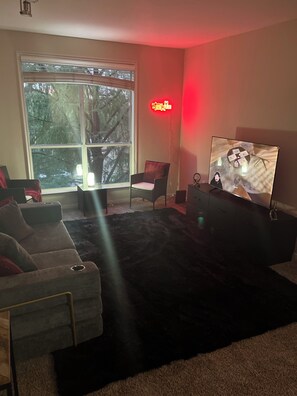 TV - Cozy 1-bedroom apartment with AC in charming midtown Houston (Houston)