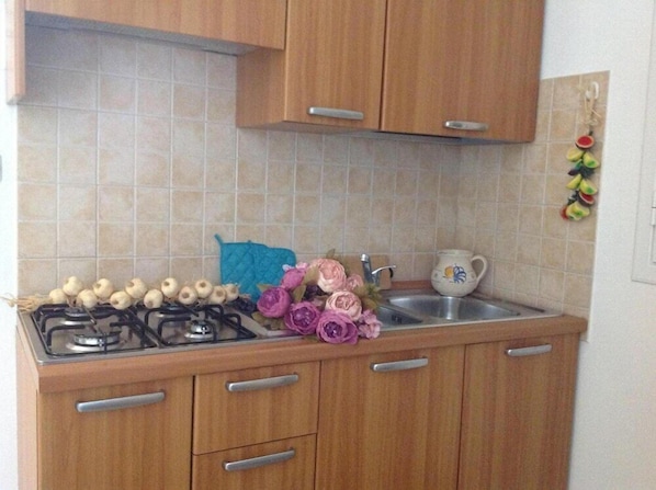 Private kitchen - Residence La Pineta - Campsite (Otranto)