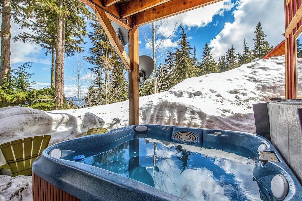 Baignoire à remous extérieure