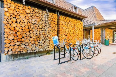 Centrally located condo with mountain views - on bike path