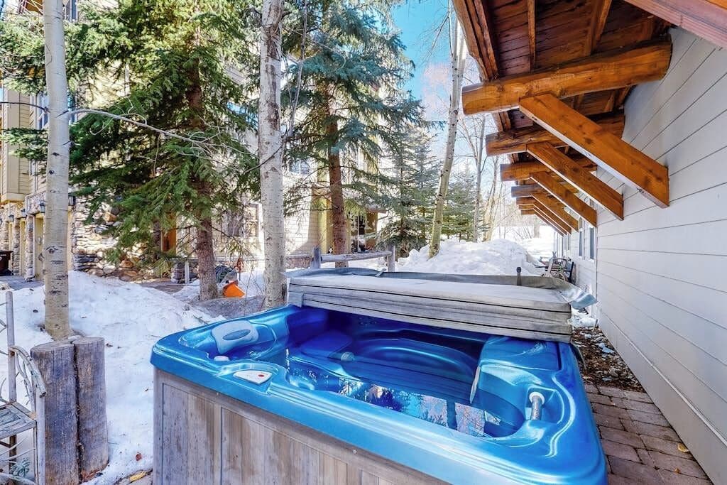 Baignoire à remous extérieure