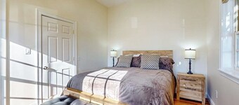Centrally located charmer with expansive patio, board games, & central AC