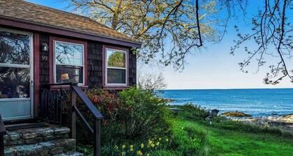 Cozy oceanfront home with unique architecture