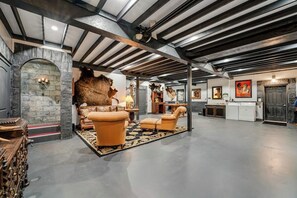 Interior - Whimsical acreage with high-end finishes, old-world character, air hockey, & W/D (Columbia Falls)