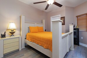 2 chambres, fer et planche à repasser, accès à Internet