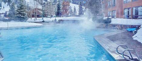 Piscine chauffée