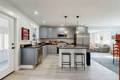 Inviting Bridgton House with Cozy Interiors and Modern Amenities