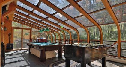 Stunning Ski Lodge with Mountain Views & Epic Game Room - Walk to Resort