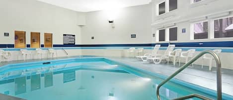 Indoor pool, a heated pool
