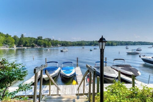 Dog-Friendly Lakefront Cottage w/Lake Access, Deck, Gas Grill, A/C