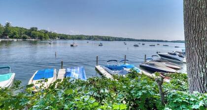 Dog-Friendly Lakefront Cottage w/Lake Access, Deck, Gas Grill, A/C