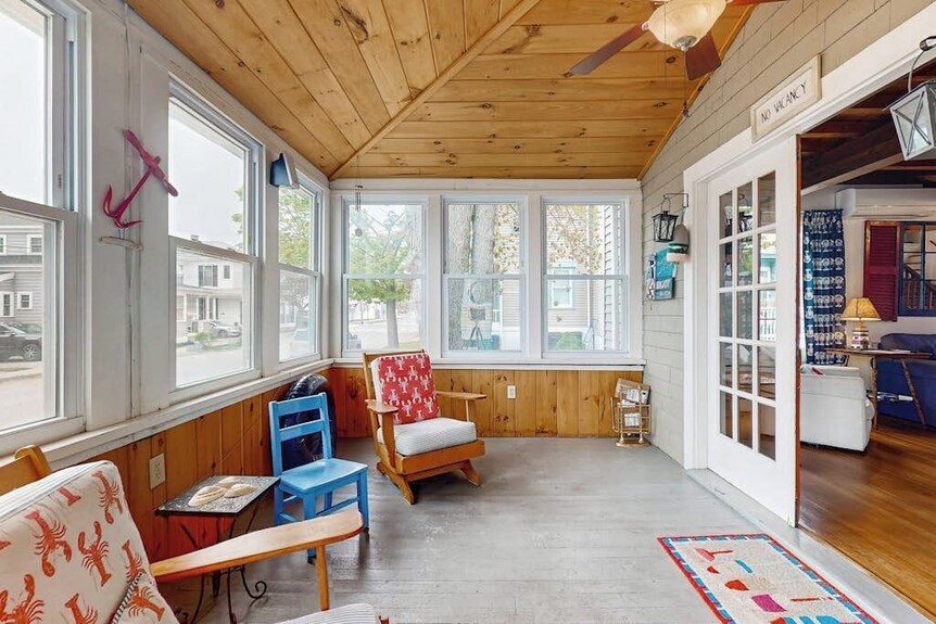 Ocean View Home W/ Roof Deck & Patio - Great For Families, Steps To Beach - Old Orchard Beach, ME