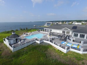 Pool - Luxury Waterfront Escape, Private Dock, Bay Views & Near Chincoteague Sleeps 10 (Greenbackville)