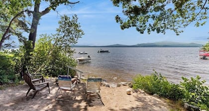 Lakefront home with views, water access for boating & swimming