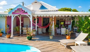 Villa Piscine Sainte Anne - Villa Christopine - 3 bedrooms - pool - ocean view (Sainte-Anne)