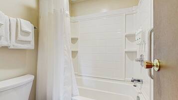 Hair dryer, towels