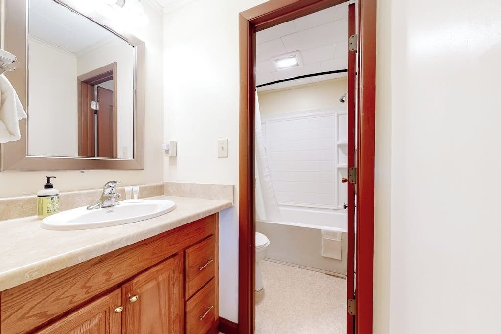 Hair dryer, towels