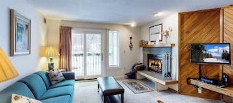 Ski-In/Out condo with patio, mountain views, washer/dryer, & cable