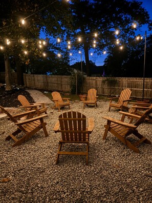 Terrace/patio - Ultimate Family Getaway | Kids Loft + Firepit (Tulsa)