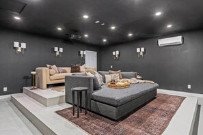 Living area - Sleeps ~6, Nowhere, Private Cinema, Sauna, Star Gazing Dome (Joshua Tree)