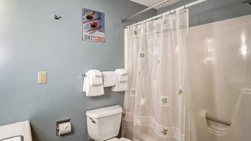 Shower, towels