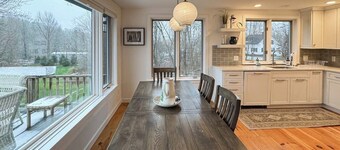 Tranquil house w/ pond, 3-hole golf course, sandy beach, bbq, firepit, & trails