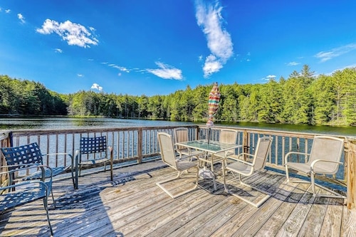 500 acre historic property w/private fishing lake, skiing + all-season fun