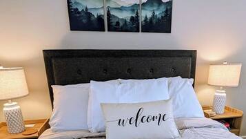 Wi-Fi de cortesia, roupa de cama