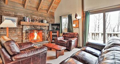 Classic ski home with hot tub, washer/dryer, mountain views, & cable