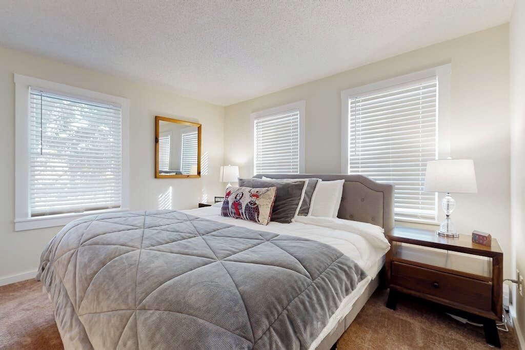 1 bedroom, iron/ironing board, internet, bed sheets