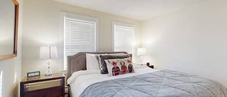 2 Schlafzimmer, Bügeleisen/Bügelbrett, kostenloses WLAN, Bettwäsche