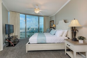 2 bedrooms, iron/ironing board, WiFi, bed sheets - Seabreeze Sunrises and Dolphin views, Sleeps 6 (Biloxi)