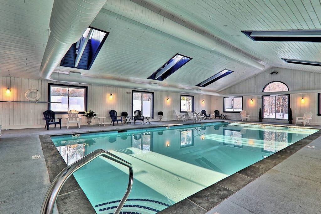 Piscine couverte