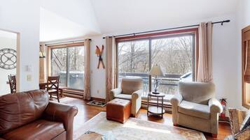 TV, fireplace, DVD player