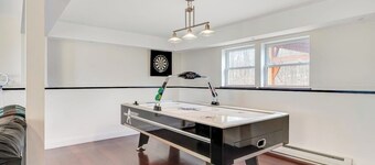 Home on Lake Champlain with pool, hot tub, in-home gym, firepit, & lovely views