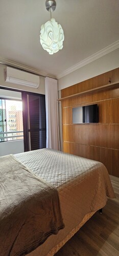 Cozy, minimalist apartment in zone 1 (center) of Maringá-Pr.