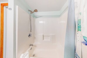 Shower, towels