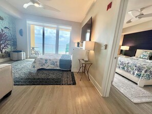 1 bedroom, iron/ironing board, WiFi, bed sheets - VITAMIN SEA SPOT Luxury 1-bedroom condo - Sleep 4 - Panama City Beach with AC (Panama City Beach)