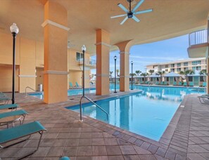 Indoor pool, outdoor pool - VITAMIN SEA SPOT Luxury 1-bedroom condo - Sleep 4 - Panama City Beach with AC (Panama City Beach)