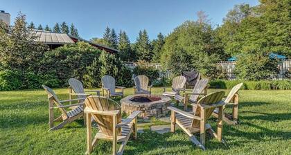 Alpine escape with 3 pools, tennis & gym - fireplace, balcony & W/D