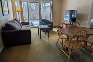 TV - Four Season Condo:  ski, hike, mountain bike & seasonal pool (Warren)